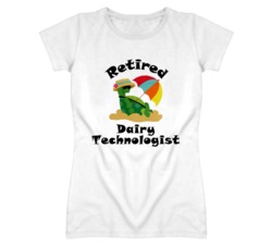 Retired Dairy Technologist Funny Job T Shirt