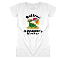 Retired Missionary Worker Funny Job T Shirt