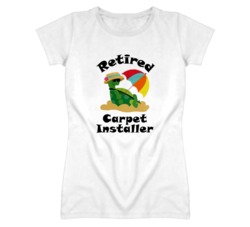 Retired Carpet Installer Funny Job T Shirt