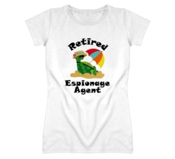Retired Espionage Agent Funny Job T Shirt
