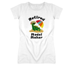 Retired Model Maker Funny Job T Shirt