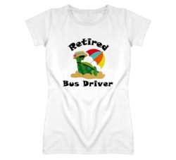 Retired Bus Driver Funny Job T Shirt