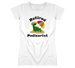 Retired Pedicurist Funny Job T Shirt