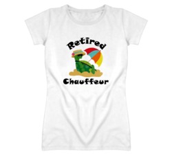 Retired Chauffeur Funny Job T Shirt
