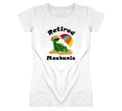 Retired Mechanic Funny Job T Shirt