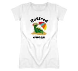 Retired Judge Funny Job T Shirt
