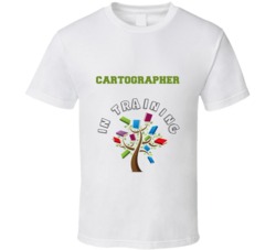 Cartographer In Training Kids Occupation T Shirt