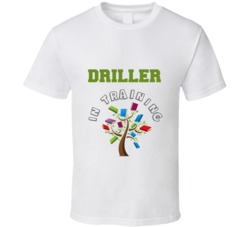 Driller In Training Kids Occupation T Shirt
