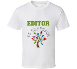 Editor In Training Kids Occupation T Shirt