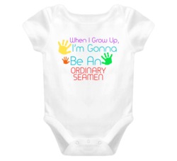 I Am Gonna Be An Ordinary Seamen Cute Baby One Piece