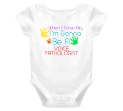 I Am Gonna Be A Voice Pathologist Cute Baby One Piece