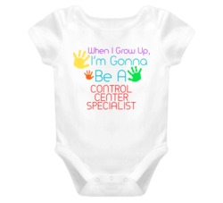 I Am Gonna Be A Control Center Specialist Cute Baby One Piece