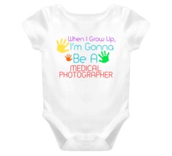 I Am Gonna Be A Medical Photographer Cute Baby One Piece