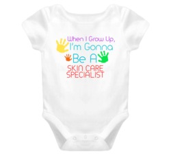 I Am Gonna Be A Skin Care Specialist Cute Baby One Piece