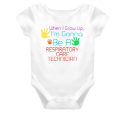 I Am Gonna Be A Respiratory Care Technician Cute Baby One Piece