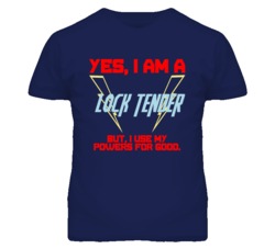 Yes I Am A Lock Tender Funny Powers T Shirt