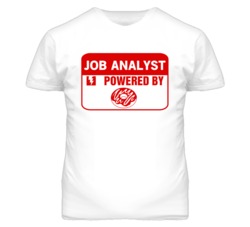 Job Analyst Fueled By Donuts Occupation T Shirt