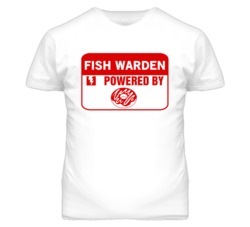 Fish Warden Fueled By Donuts Occupation T Shirt