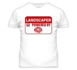 Landscaper Fueled By Donuts Occupation T Shirt