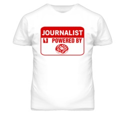 Journalist Fueled By Donuts Occupation T Shirt