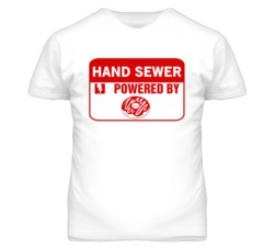 Hand Sewer Fueled By Donuts Occupation T Shirt