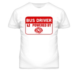 Bus Driver Fueled By Donuts Occupation T Shirt