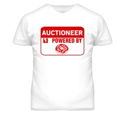 Auctioneer Fueled By Donuts Occupation T Shirt