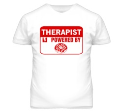 Therapist Fueled By Donuts Occupation T Shirt