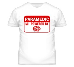 Paramedic Fueled By Donuts Occupation T Shirt