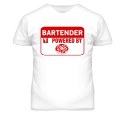 Bartender Fueled By Donuts Occupation T Shirt