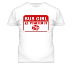 Bus Girl Fueled By Donuts Occupation T Shirt