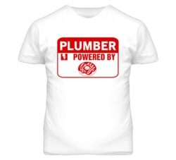 Plumber Fueled By Donuts Occupation T Shirt