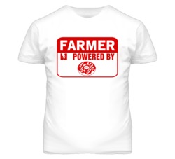 Farmer Fueled By Donuts Occupation T Shirt