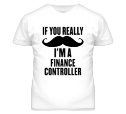 If You Really Moustache I'm A Finance Controller Funny T Shirt