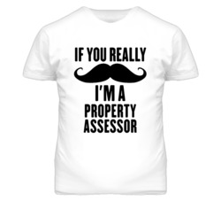 If You Really Moustache I'm A Property Assessor Funny T Shirt