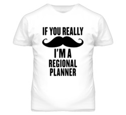 If You Really Moustache I'm A Regional Planner Funny T Shirt