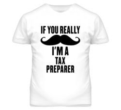 If You Really Moustache I'm A Tax Preparer Funny T Shirt