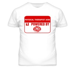Physical Therapist Aides Fueled by Donuts Occupations T Shirt