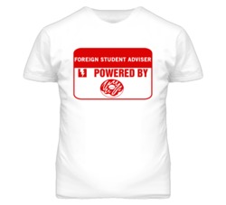 Foreign Student Advisers Fueled by Donuts Occupations T Shirt