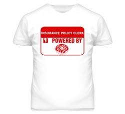 Insurance Policy Clerks Fueled by Donuts Occupations T Shirt