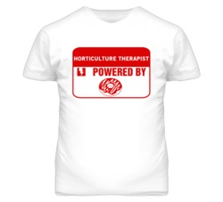 Horticulture Therapists Fueled by Donuts Occupations T Shirt