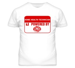 Home Health Technicians Fueled by Donuts Occupations T Shirt