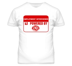 Employment Interviewers Fueled by Donuts Occupations T Shirt