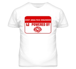 Cost Analysis Engineers Fueled by Donuts Occupations T Shirt