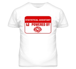 Statistical Assistants Fueled by Donuts Occupations T Shirt