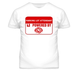 Parking Lot Attendants Fueled by Donuts Occupations T Shirt