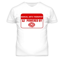 Manual Arts Therapists Fueled by Donuts Occupations T Shirt