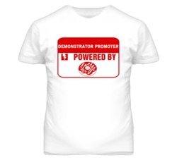 Demonstrator Promoters Fueled by Donuts Occupations T Shirt