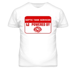 Septic Tank Servicers Fueled by Donuts Occupations T Shirt