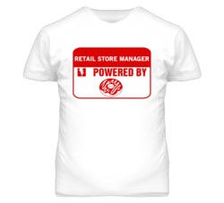 Retail Store Managers Fueled by Donuts Occupations T Shirt
